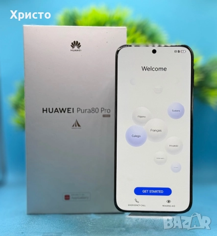НОВ!!! Huawei Pura 80 Pro, 512GB, 12GB RAM, Glazed Black, снимка 4 - Huawei - 52076446