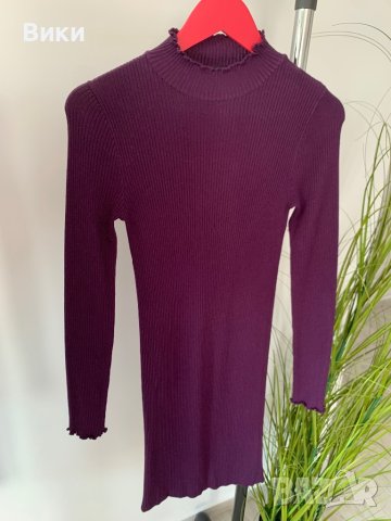 Нова рокля, материя от плетиво, снимка 4 - Рокли - 43295417