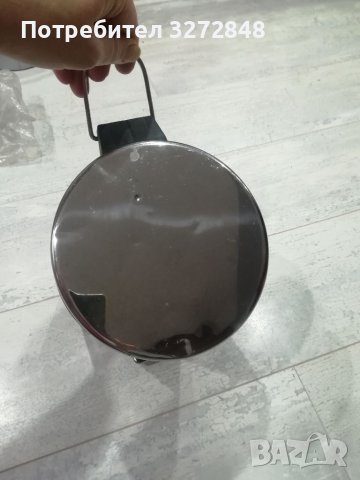 Метално кошче с педал /за баня , снимка 2 - Други стоки за дома - 39641145