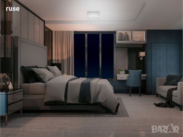 НОВИ! LED плафон звезден ефект квадрат 13W/1050Im, снимка 6 - Лампи за таван - 44082867