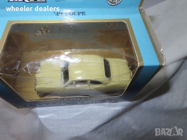 Метална количка ERTL FORD '49 COUPE в мащаб 1/43, снимка 3 - Колекции - 39453834