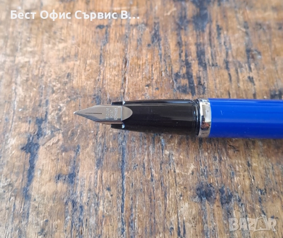 писалка и химикалка Сапи Sapi комплект сребро със синьо Италия в кутия, снимка 6 - Ученически пособия, канцеларски материали - 52472285