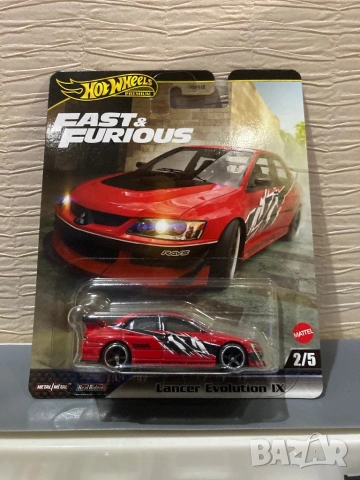 hot wheels fast and furious mitsubishi lancer evolution ix