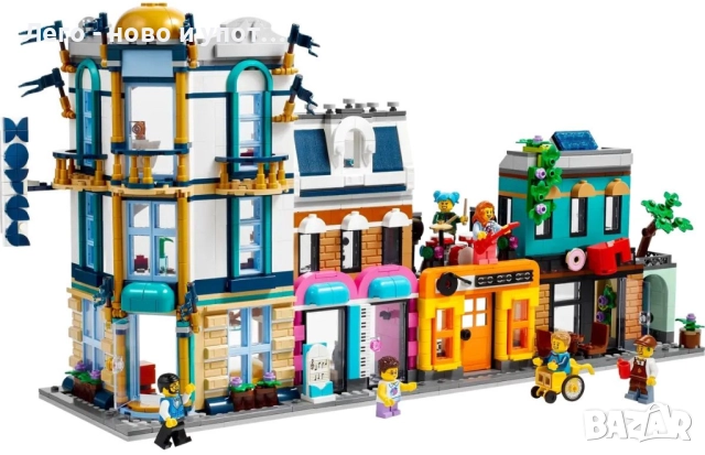 НОВО LEGO Creator 3 в 1 31141 - Главна улица, снимка 3 - Конструктори - 52054266