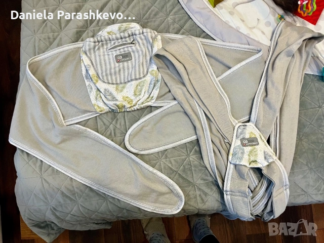 Слинг Caboo cotton blend , снимка 6 - Кенгура и ранички - 53521575