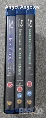 The Matrix The Complete Matrix Trilogy Blu-ray Box Set, снимка 4 - Blu-Ray филми - 53502239