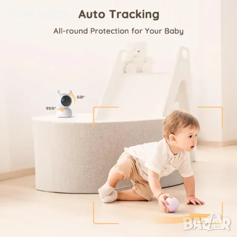 WiFi Бебефон висок клас BOIFUN 5", снимка 8 - Бебефони - 48489844