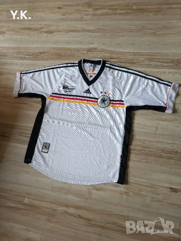 Оригинална мъжка тениска Adidas x Germany National Football Team / Season 98 (Home), снимка 2 - Тениски - 47277711