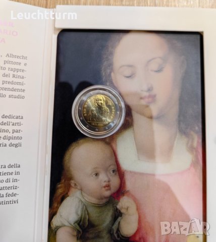 2 евро 2021 Сан Марино Албрехт Дюрер/ 2 euro 2021 Durer