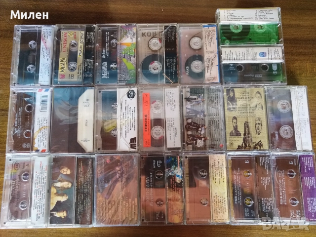 Милена ,Хиподил, Контрол ,Ахат,Епизод ,ФСБ,БТР,Елит ,Проказа ,  Холера и др. бг. оригинал на CD & MC, снимка 2 - Аудио касети - 28122967