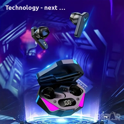 Безжични геймърски слушалки, снимка 4 - Bluetooth слушалки - 52632972