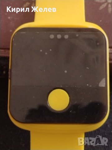 Смарт часовник силиконова каишка интересен модел 42797