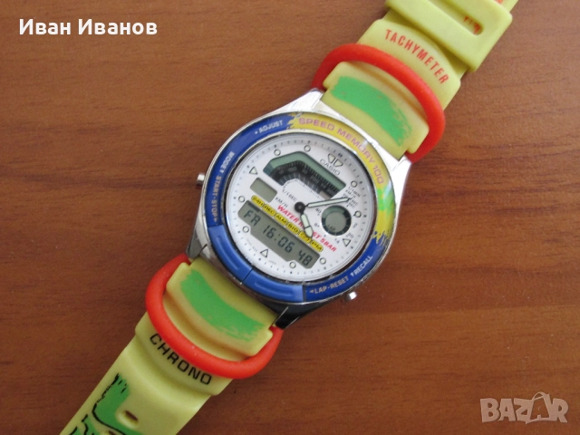Casio AW-220 SPEED MEMORY 5BAR Made in Japan Касио, снимка 9 - Мъжки - 52010609