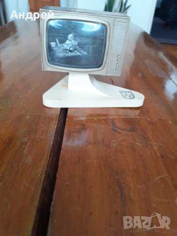 Стар сувенир Телевизорче СЗС, снимка 3 - Други ценни предмети - 27855029