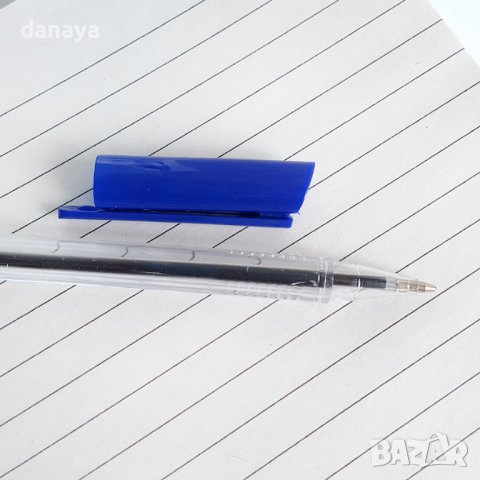 3008 Син химикал Raddar триъгълно тяло, 1.0mm, снимка 4 - Ученически пособия, канцеларски материали - 37858342