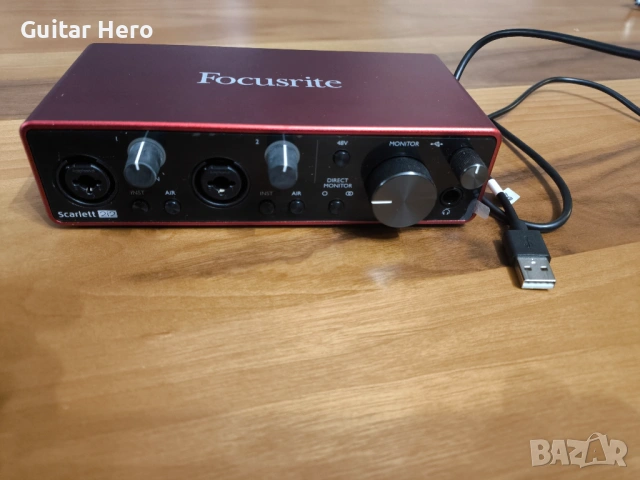 Focusrite Scarlett 2i2 3rd Generation USB Аудио интерфейс