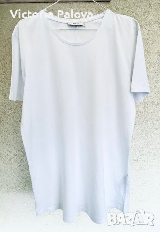 Бяла тениска унисекс JACK&JONES PREMIUM, снимка 2 - Тениски - 39549036