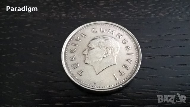 Монета - Турция - 1000 лири | 1990г., снимка 2 - Нумизматика и бонистика - 28291999