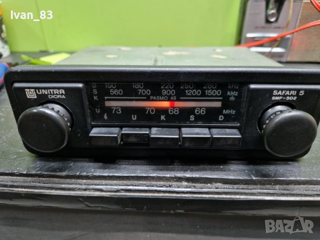 Авторадио Unitra Safari 5, снимка 3 - Радиокасетофони, транзистори - 39189555
