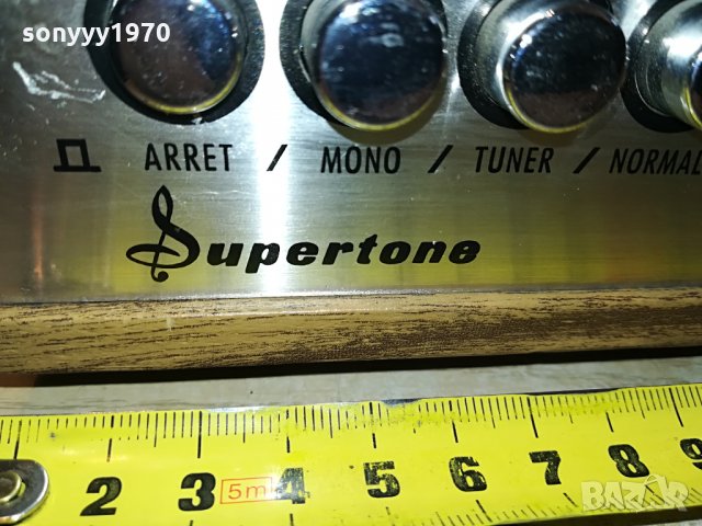 *supertone-stereo amplifier-france 1105211249, снимка 6 - Ресийвъри, усилватели, смесителни пултове - 32836744