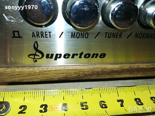 *supertone-stereo amplifier-france 1105211249, снимка 6 - Ресийвъри, усилватели, смесителни пултове - 32836744