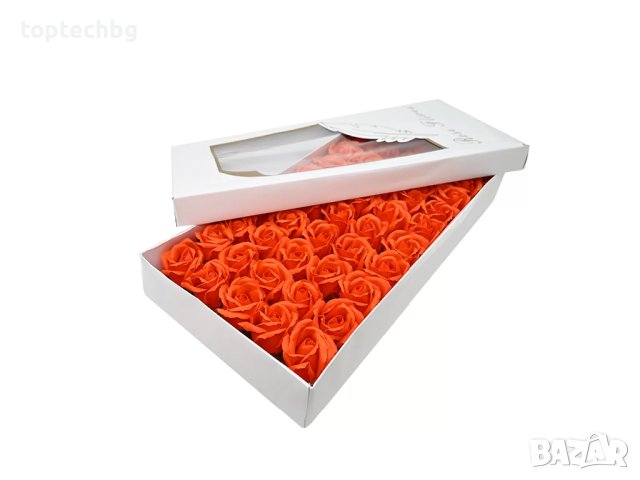 Сапунени рози Love 50 броя в различни цветове, снимка 16 - Декорация за дома - 43611622