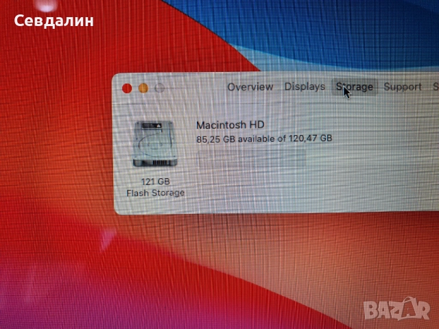 MacBook Air 11" (Early 2014), снимка 2 - Лаптопи за работа - 52497462