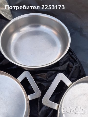 Неръждаем лот ползван, снимка 3 - Съдове за готвене - 43239692
