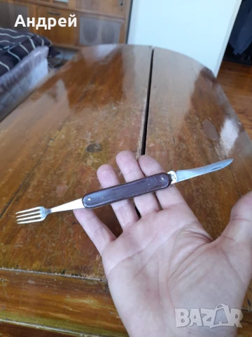 Стар джобен нож,ножче,ножка #126, снимка 4 - Други ценни предмети - 51253593