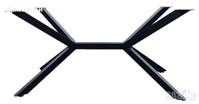 Елегантен стабилен метален крак за маса. Модел 020, снимка 4 - Маси - 52591110