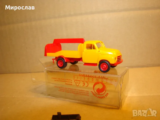 BREKINA H0 1/87 OPEL КАМИОН МОДЕЛ ИГРАЧКА КОЛИЧКА, снимка 3 - Колекции - 48619623