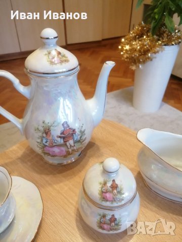 красив  романтичен  полски ретро сервиз -  Chodziez , снимка 10 - Други - 35264016