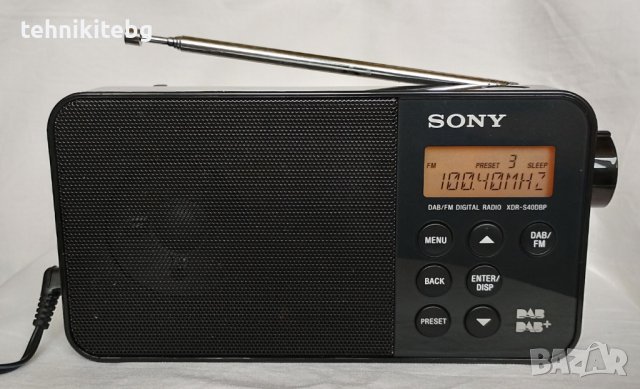 ⭐⭐⭐ █▬█ █ ▀█▀ ⭐⭐⭐ SONY XDR-S40DBP - страхотно портативно радио с FM/DAB/DAB+, снимка 1 - Радиокасетофони, транзистори - 43340282