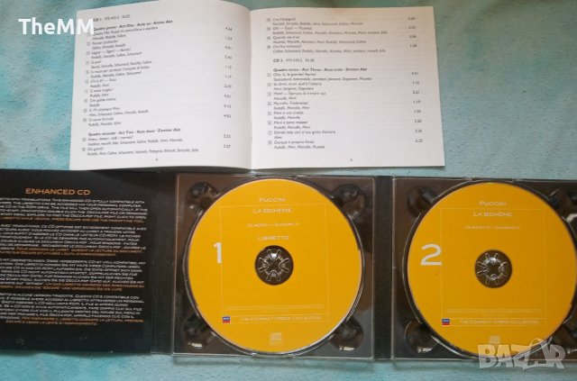 Puccini - La Boheme 2CD, снимка 2 - CD дискове - 40113079