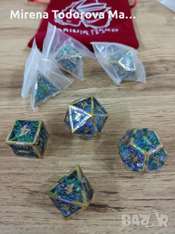 Binnacle 7 piece set Dungeons and Dragons, dnd, d&d сет зарове, снимка 1 - Настолни игри - 35129753