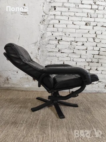 Скандинавско релакс кресло, снимка 3 - Дивани и мека мебел - 50427091