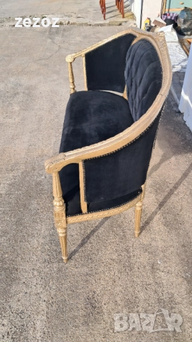 Канапе масив Луи 16, снимка 3 - Дивани и мека мебел - 52825818
