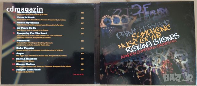 Компакт дискове CD Rolling Stones - Paint It Black - Symphony Music Of The Rolling Stones, снимка 3 - CD дискове - 35433486