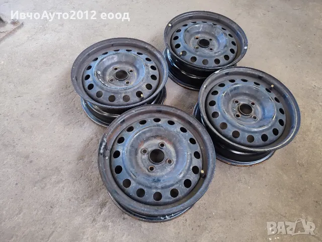 джанти метални 15 kia rio 12-16г оригинални, снимка 5 - Гуми и джанти - 49855055