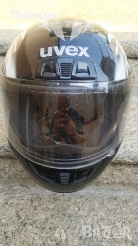 Мото каска UVEX M размер , снимка 5 - Аксесоари и консумативи - 37900511