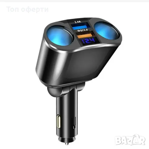 Разклонител за запалка + волтметър PG152