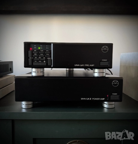 LINN LK1 / LINN LK2 / LINN K20 Предусилвател Краен усилвател стъпало кабели 