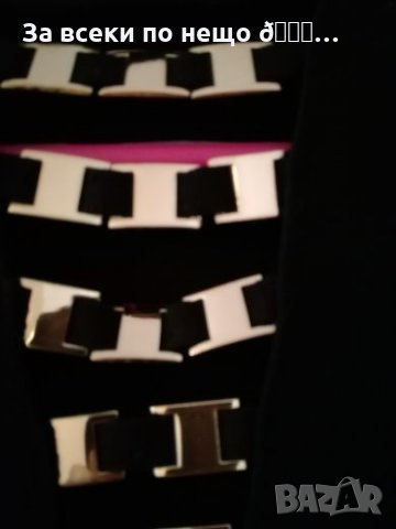 Черна рокля със златно, снимка 6 - Рокли - 27013725