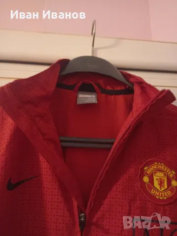 Оригинално яке на Манчестър Юнайтед, снимка 5 - Футбол - 48430387