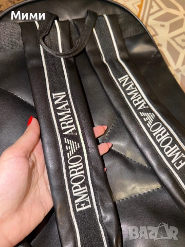 Раница emporio armani, снимка 2 - Раници - 53007417