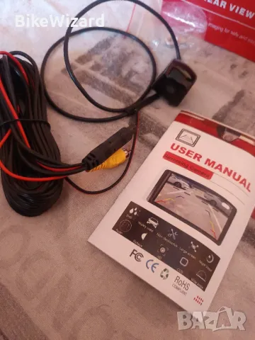 1080P р камера за автомобили, камиони водоустойчивa 170° широкоъгълен 12V-24V НОВА, снимка 3 - Аксесоари и консумативи - 47564622