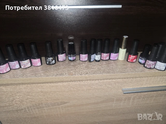 продавам нов комплект гел лакове , снимка 4 - Продукти за маникюр - 50861213