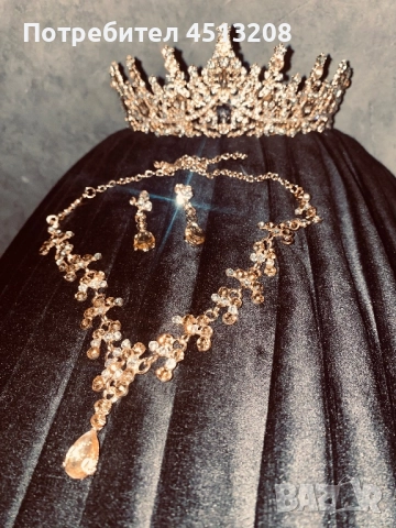 Булчинска тиара, снимка 10 - Сватбени аксесоари - 52578903
