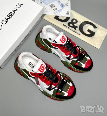 Мъжки маратонки висок клас с кутия плик и сертификат Dolce I Gabbana , снимка 11 - Маратонки - 38485222