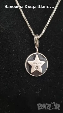 Марков сребърен синджир с висулка Tomas Sabo , снимка 4 - Колиета, медальони, синджири - 47423557